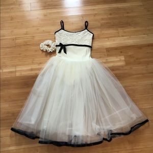 Adult XS/Child’s XL Cream Ballet Dress